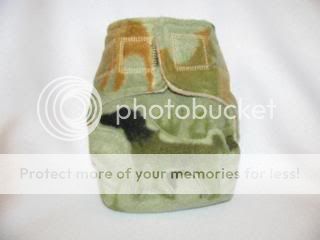 Wild Horses Embellished Fleece Diaper