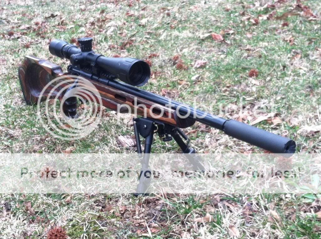 Savage MKII FVSR, Boyds Rimfire Hunter, First Bedding Job Maryland